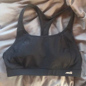 Black sports bra